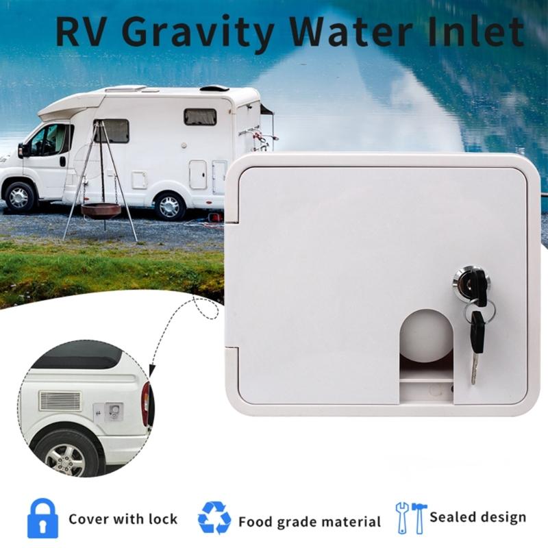 Square Water Inlet-Valve-Gravity for Hatch Cover for Tank Filling-Port with Keys