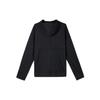 Felpa con cappuccio e zip da uomo Yoga Dri-FIT a tinta unita Felpe Nere FB7779-010