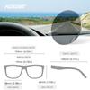 KDEAM Large Size Men's Sunglasses Polarized Photochromic Night Vision Goggles Oversized Sun Glasses With 154mm Width KD332 PLUS