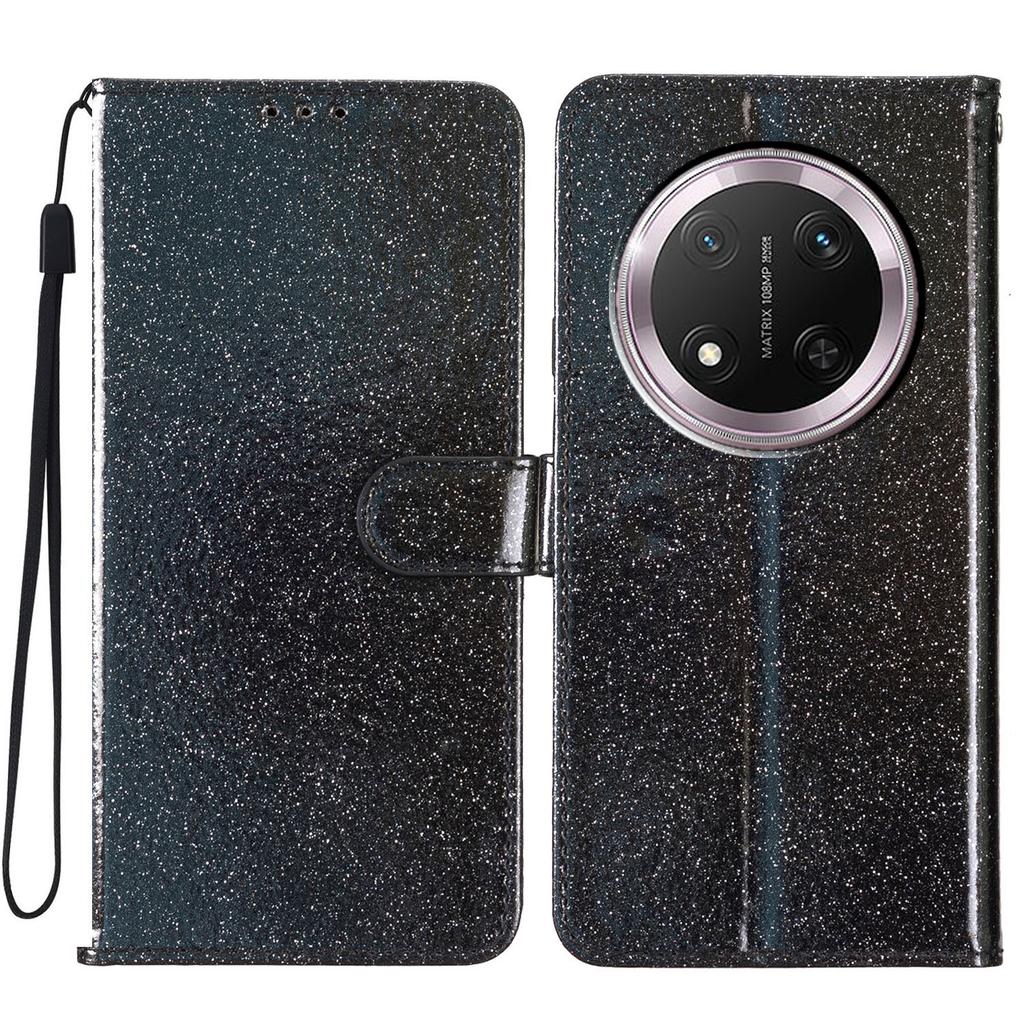 For Honor Magic7 Lite 5G/X9c 5G/X60 Pro 5G Wallet Case Glitter Anti-Scratch Leather Phone Cover Stand