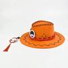 Fire Fist Ace Cowboy Hat - One Piece Cosplay Men's Anime Accessory