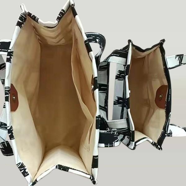 Canvas bag Female versatile student class bag Shoulder bag Women's new model Portable Yukang