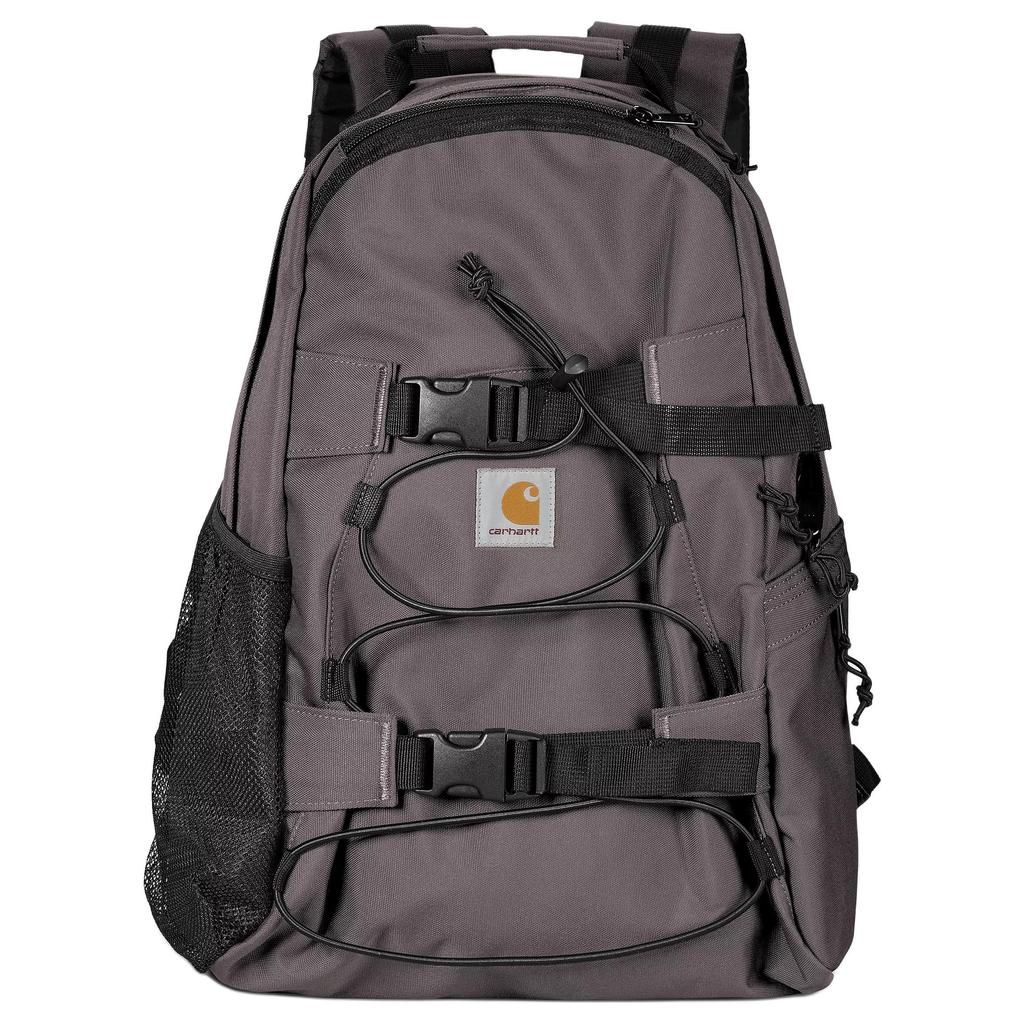 Новый рюкзак Carhartt WIP Kickflip из переработанного полиэстера, унисекс, серый, I031468-2LQ-XX