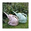 1 Pcs Elephant Watering Pot Irrigation Spray Pots Vegetable Flower Waterings Cartoon Children's Plastic Watering Gardening Tools