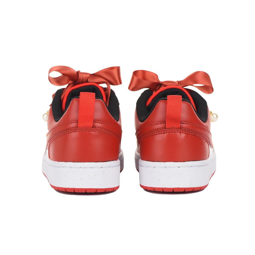 Nike Court Borough Low Top Skateboard Shoes Women's Red DV5456-600(Team32-)