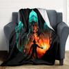 1PC Dinosaur Adventure Blanket Soft Warm All Season Throw for Sofa, Bed, Car, Office Vibrant Colorful Design, Durable & Cozy Gift