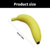 6Pieces Decorative Artificial Bananas Models Restaurant Photography Props Foam Texture for Photography and Teaching Tool