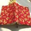 A5 Linen Book Cover Protector Sleeve for Softcover Novels Detachable Floral Design Dustproof Cover Gift for Book Lovers