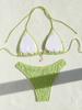 Sexy Bikini Sets Tweedelig Dames Badpak Gerimpelde Halter Nek Bikini 2026 Dames Badkleding voor Vrouw Strandkleding Badpak