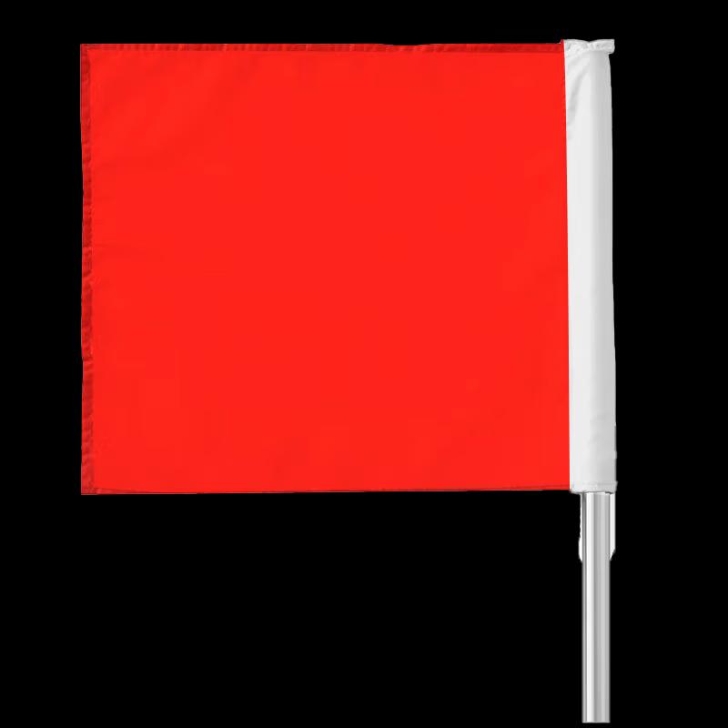 Red Green Handheld Signal Flag