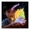 Drawable dog lamp, drawing kit, craft kit, indirect lighting, night light, experiment, handicraft, handmade kit, paint set, make your own lamp for