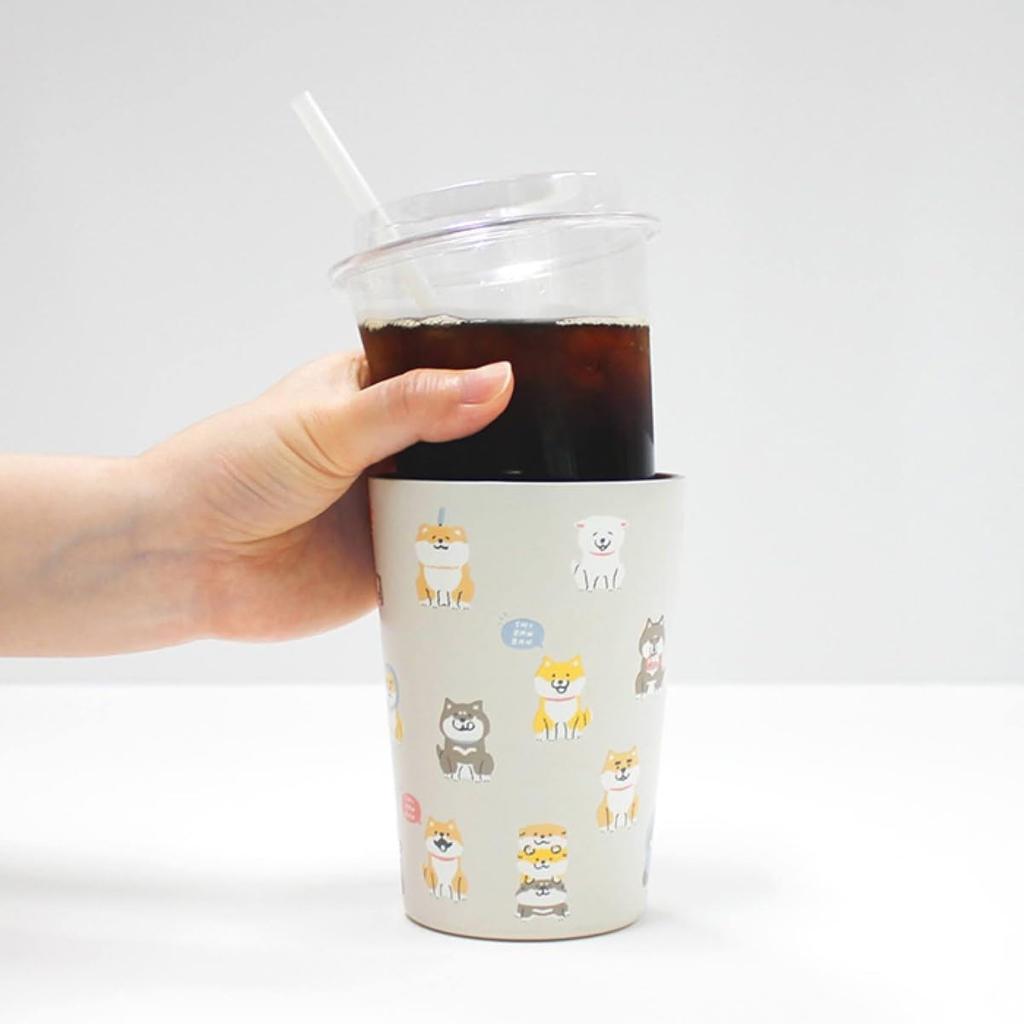 Mindwave Cute Character Vacuum Tumbler Everyone Hot/Cold 2-Way Double-Layered (Shibanban Sitting)