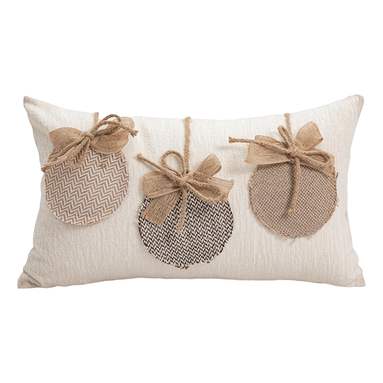 

Home Textile Soft Christmas Decoration Home Throw Pillow Rectangular Decoration Throw Pillow Sofa Cover(without Core) One Size