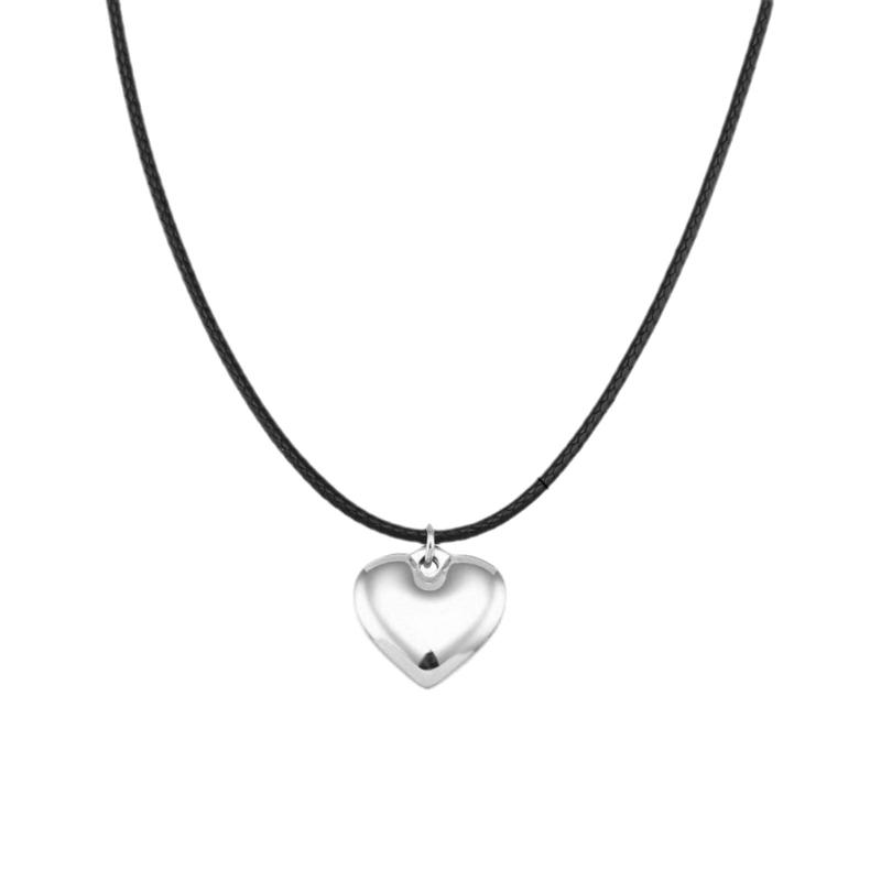 

Fashion Neck Jewelry Heart Shape Pendant Necklace Chain Necklaces Rope Necklaces Alloy Material for Party Daily Wear