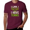 Funny Tennis Lover T-Shirt Aesthetic Clothing Funnys Workout Shirts for Men