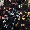 Three-Dimensional Butterfly Fixed Flower Spider Web Yarn Black Yarn Lace Embroidered Lace Children'S Clothing Hanfu Dress Fabric Decoration
