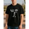 European Size A Humorous Summer Fashion T-Shirt for Frustrated Young Golfers . It'S a Casual Men'S Short-Sleeve Round-Neck Shirt