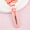Cute Cartoon Modeling Mini Utility Knife Cinnamoroll Handbook Knife Stationery Handmade Knife Black Beauty Open Express Knife