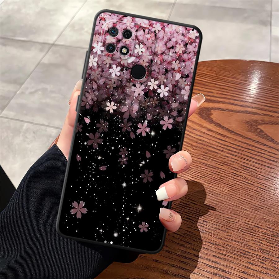 Funda Phone Cover Case for Xiaomi Mi 10T 11T 14 12X 13 Lite 12 12T Pro 11 Shining Flowers