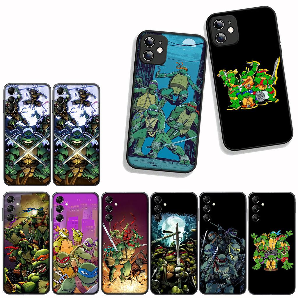 for Xiaomi Redmi 15C 15 A4 A5 9A 9T 10A 10C 9C NFC Note 11 9 8 10 Pro 8T Phone Cover Case Anime Ninja Cartoon Turtles