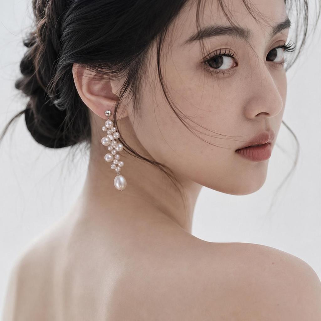 Elegant Freshwater Pearl Tassel Earrings - Chic, Fashionable, and Unique for Women