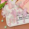 2PCS Children's Hanfu Headwear Hair Clip Little Girl Butterfly Step Swinging Hair Clip Girl Super Fairy Tassel Hair Accessories