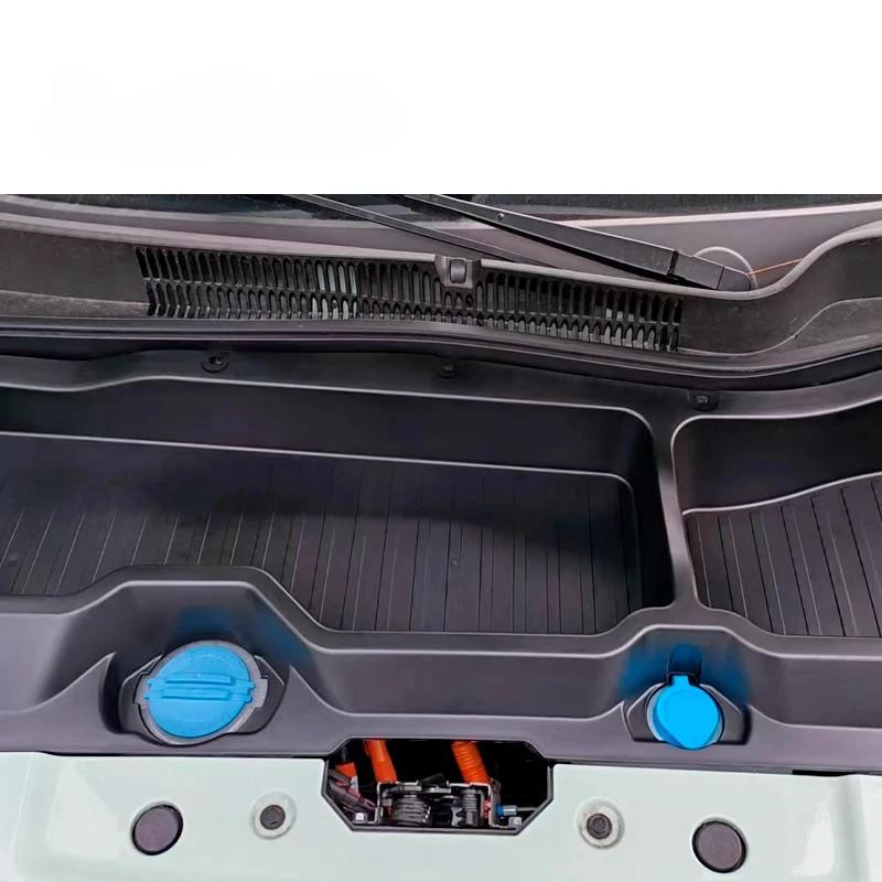 Front Trunk Storage Box Replace Engine Hood Protector Styling for Leapmotor T03 2024 2025 2026 Stowing Tidying Car Accessories