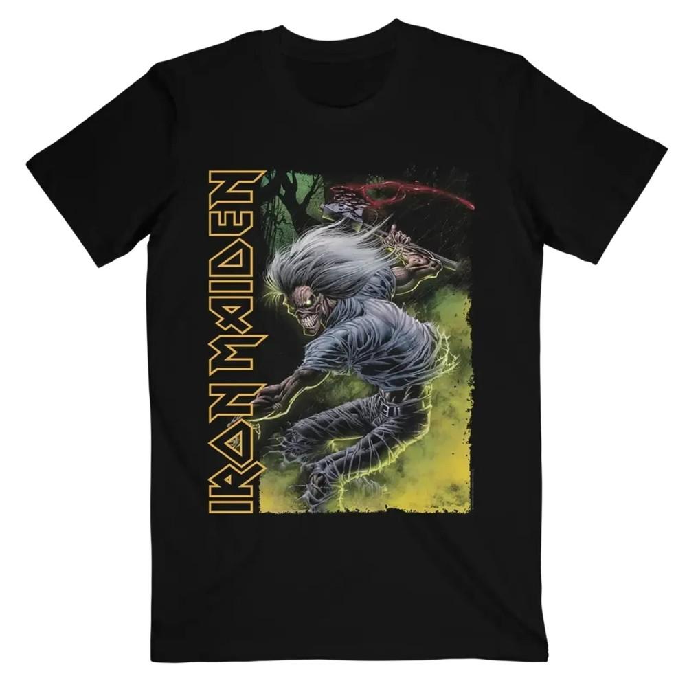

IRON MAIDEN cd lgo AXE AND SHALL YOU RECEIVE Official SHIRT XL New killers beast Unisex T-Shirt XXXL