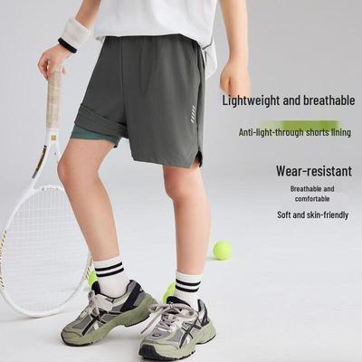 ABC KIDS Youth Cooling Reflective Sports Shorts
