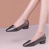 zapato negro tacon women cute sweet high quality green slip on heel pumps for party ladies casual comfort shoes a6123