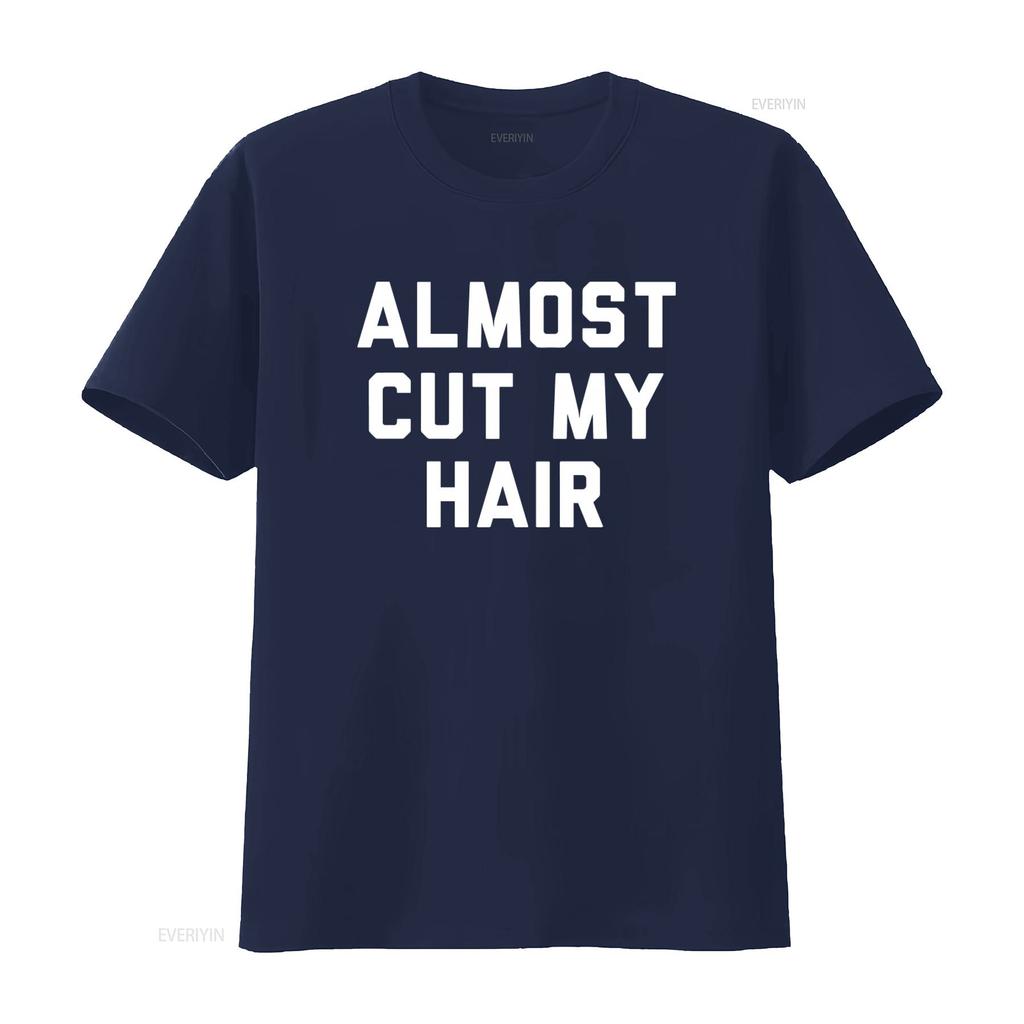 Almost Cut My Hair Classic Rock And Roll Hippie 70s Funny Song T Shirt Vintage Washed Streetwear Designer Clothes Stretched