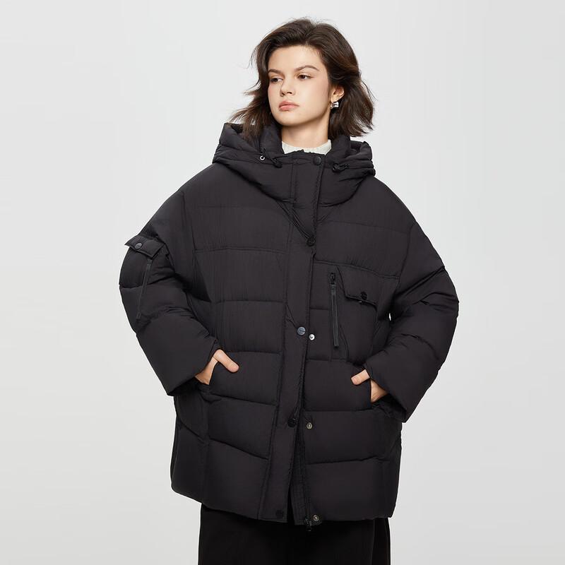 

TaTu Women s Hooded Mid-length Down Jacket S