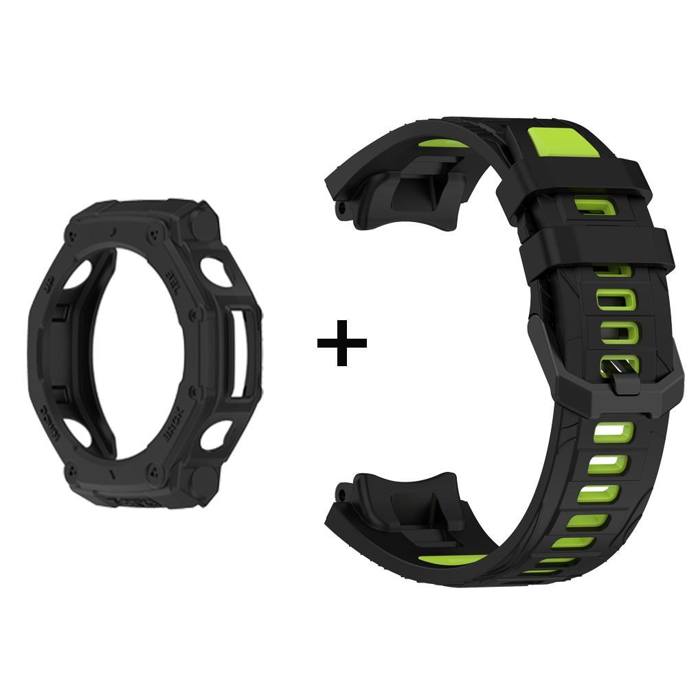 Silicone Band & Case for Huami Amazfit T-REX 3 Smart Watch Strap Watchband T-Rex3 Sport Bracelet Wristband With Tool