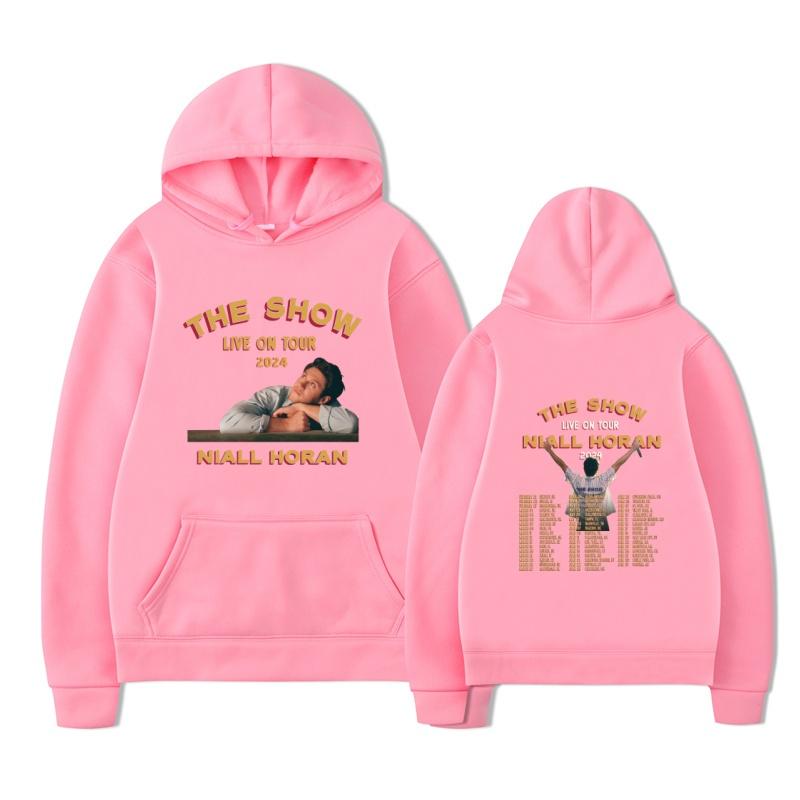 THE SHOW Letter Printed NIALL HORAN Hoodie Men's Fashion Harajuku Hoodie Hip Hop Long Sleeve Sweatshirt
