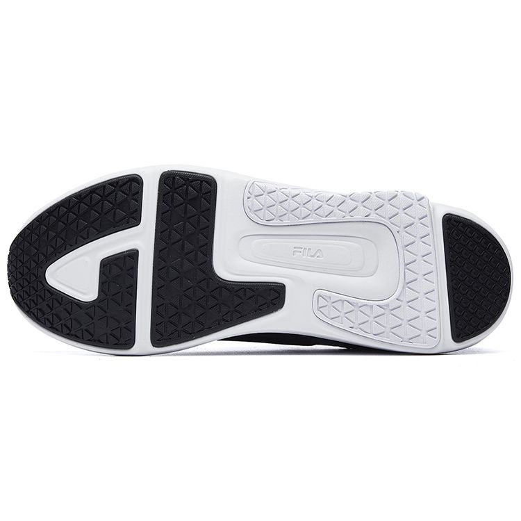 Fila Athletics Lightweight Fabric Low-Top Marathon Running Shoes Women Sneaker Black A12W032212FBK