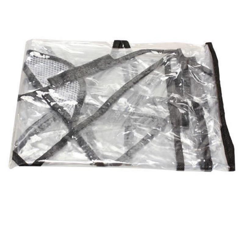 Double Stroller Rain Cover Universal Rain Cover for Side by Side Baby Stroller Stroller Raincoat Twins Stroller Cover NEW