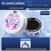 Magnetic Back Clip Icing Radiator Universal Gaming Mobile Cooling Fan Mobile Phone Radiato For Gaming Live Streaming Tablet iPad