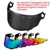 Visiera per casco da moto per ARIA RX-7V Renegade-V RX-7X REO XD Regent-X VAS-V Corsair-X Quantum-X Signet-X Defiant-X Concept-X Sensori di velocità 6