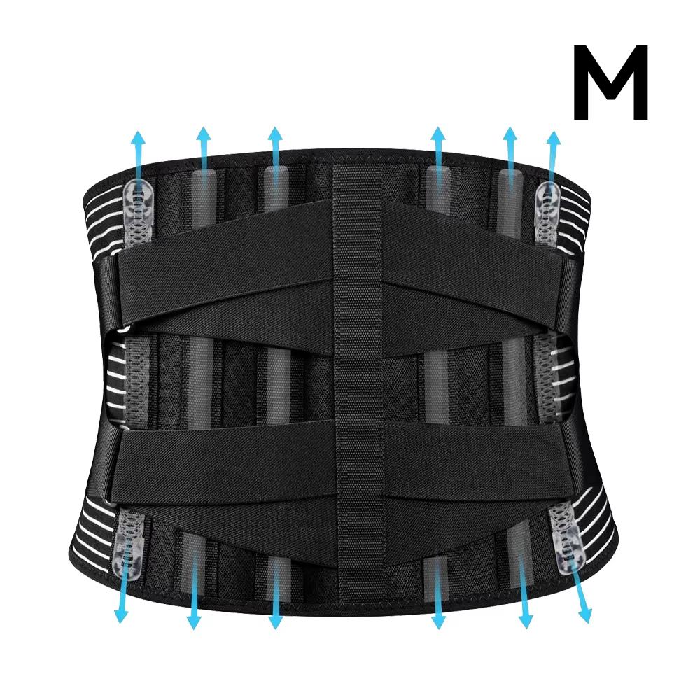 Unisex Sport Back Brace Lower Back Stress Relief Breathable Adjustable Waist Trainer Weight Loss Abdomen Belt,Ergonomic Design