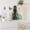 Aquarell Rücken Mädchen Schmetterling Wandsticker Wohnzimmer Schlafzimmer Zuhause Wandhintergrund Verschönerung Dekorative Wandsticker Selbstklebend