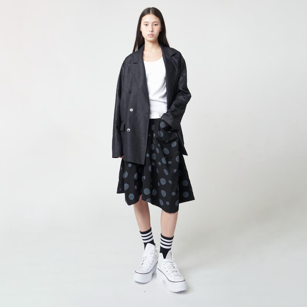 ATHPLATFORM Aw51Pt03 Dot Bermuda Shorts_Black
