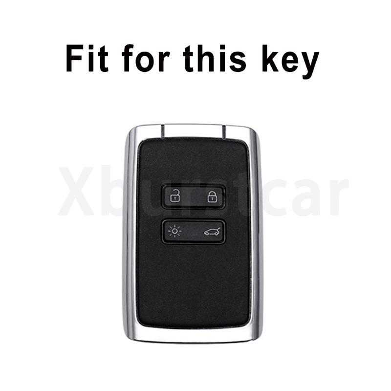 Tpu Shell Fob For Renault Megane Captur Espace Kangoo Sandero Talisman Koleos Kadjar Clio Car Smart Key Case Cover Accessories