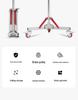 Ambitful AS-300 Heavy-Duty Stainless Steel Photography Light Stand with Thickened Base and Horizontal Arm