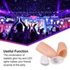 2 Pieces Thumbs LED Light Up Toy Fantastic Luminous Gifts Trick Props Novelty Glowing Toys Adult Children Teenager