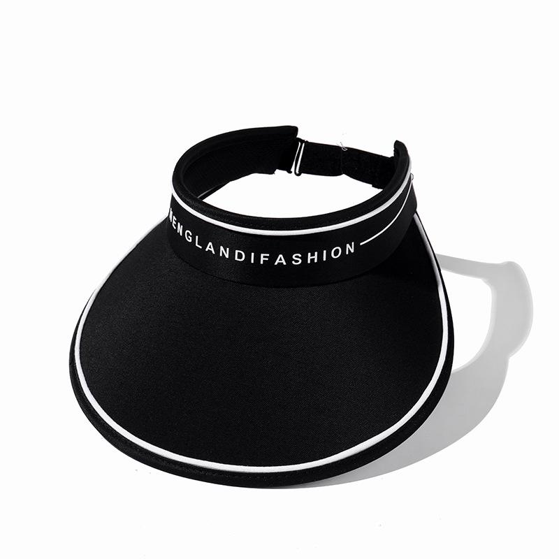 UV empty top hat cycling sun protection hat women's summer face cover UV protection sun hat electric vehicle sun hat