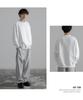 [IMPROVES] SIDE23-088 Plain Fleece Sweatshirt