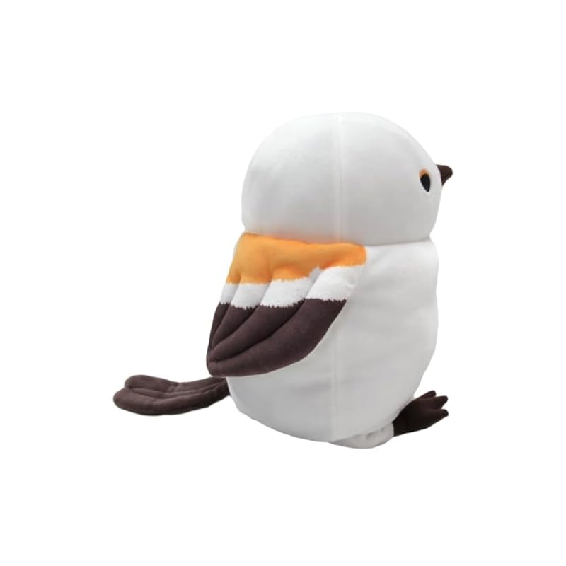Shinada Global Mochi Series Mochishimaenaga Yellow Large Size 22 x 20 x 24cm Plush Animal Bird Shimaenaga MOSI-0350Y