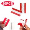 10/20Pcs Folding Hinges Acrylic Transparent Hinges Self Adhesive Hinge Plastic Hinges Boxes Clear Adhesive Hinges Foldable Hinge