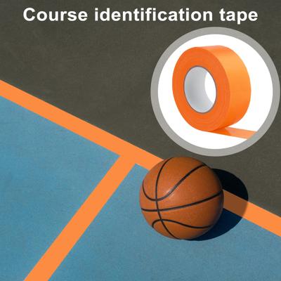Outdoor Pickleball Court-markeringstape Sterke plakkerigheid Vrij gesneden Residuvrij Brede toepassing Basketbaltennisbaantape