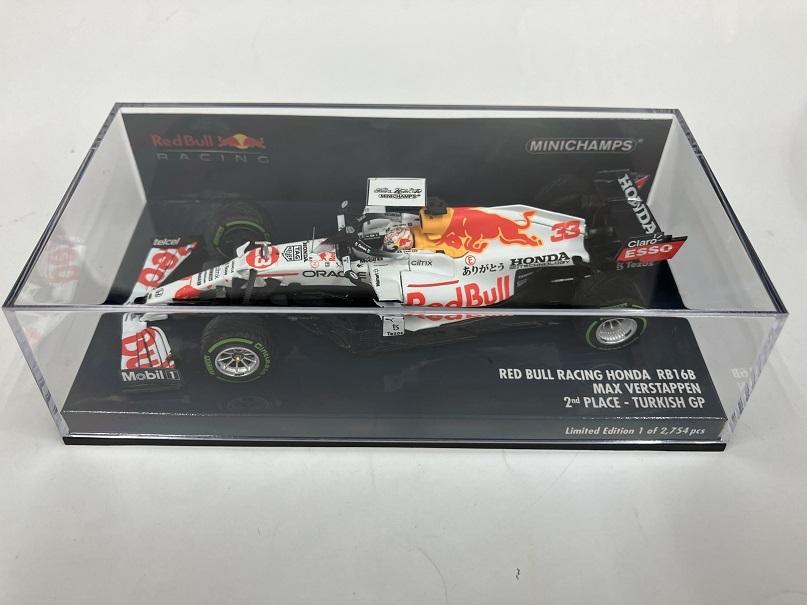 [USED]Minichamps 1/43 Red Bull Honda RB16b Turkish GP 2021 Verstappen (Minichamps)